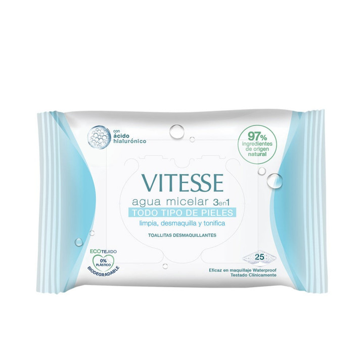 Micellar Water Wipes 3 in 1 for all skin types 25 units