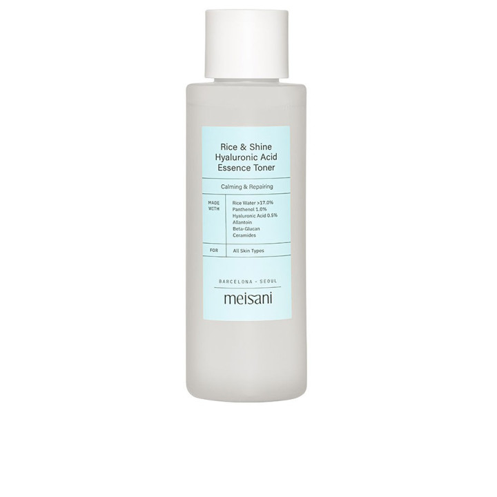 Toner facial cu acid hialuronic Meisani RICE AND SHINE 150 ml