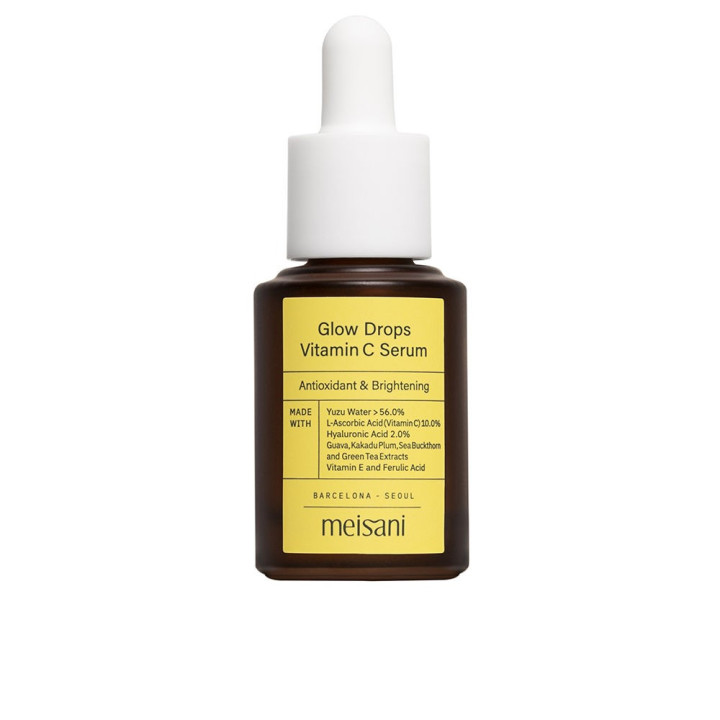 Ser facial iluminator si antioxidant cu vitamina C Meisani GLOW DROPS 15 ml