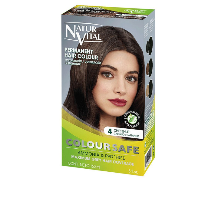 COLOURSAFE permanent dye #4-brown