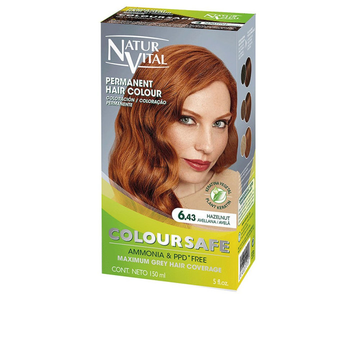 COLOURSAFE tinte permanente #6.43-avellana