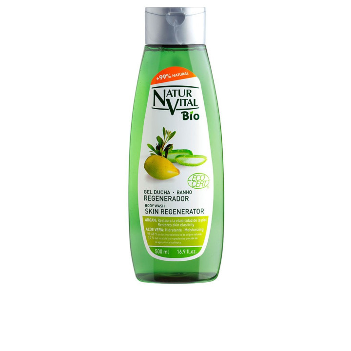GEL DUCHA BIO ECOCERT regenerador argán &amp; aloe vera 500 ml