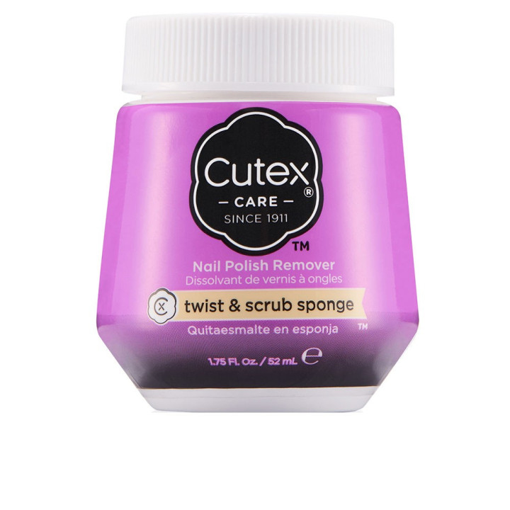 Burete dizolvant de oja Cutex SPONGE POLISH REMOVER 52 ml