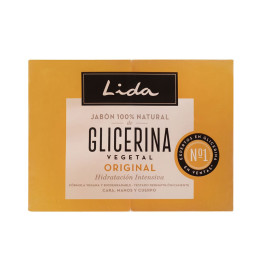 Set Sapun solid cu glicerina vegetala Lida JABON 100% NATURAL GLICERINA ORIGINAL 250 g