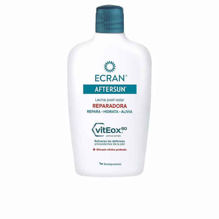 Lotiune reparatoare dupa plaja cu Aloe Vera ECRAN AFTERSUN 400 ml