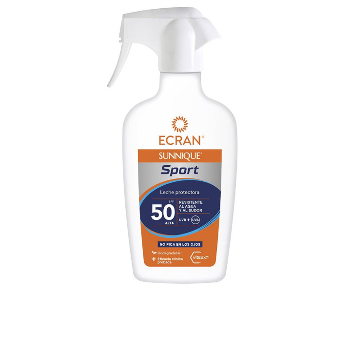 Spray cu protectie solara pentru corp ECRAN SUNNIQUE SPORT SPF50 270 ml