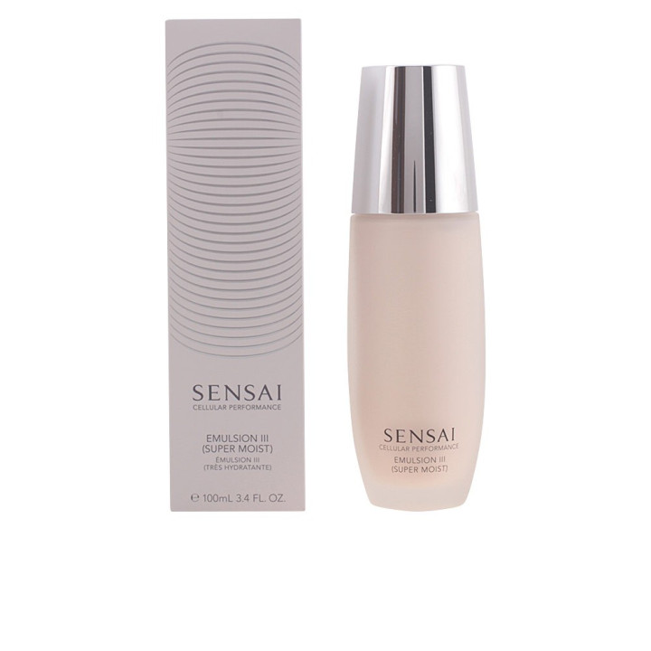 Emulsie faciala cu textura usoara ultra hidratanta, Kanebo Sensai Cellular Performance emulsion III super moist, 100 ml