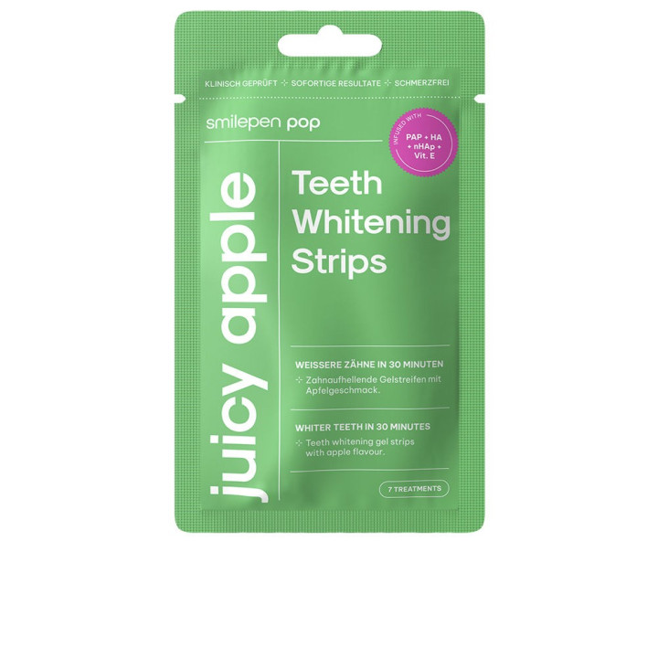 POP. Apple Flavored Whitening Strips 7 Units