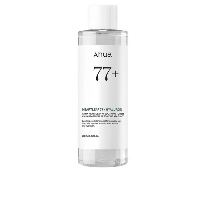 HEARTLEAF 77+ HYALURON soothing toner 250 ml