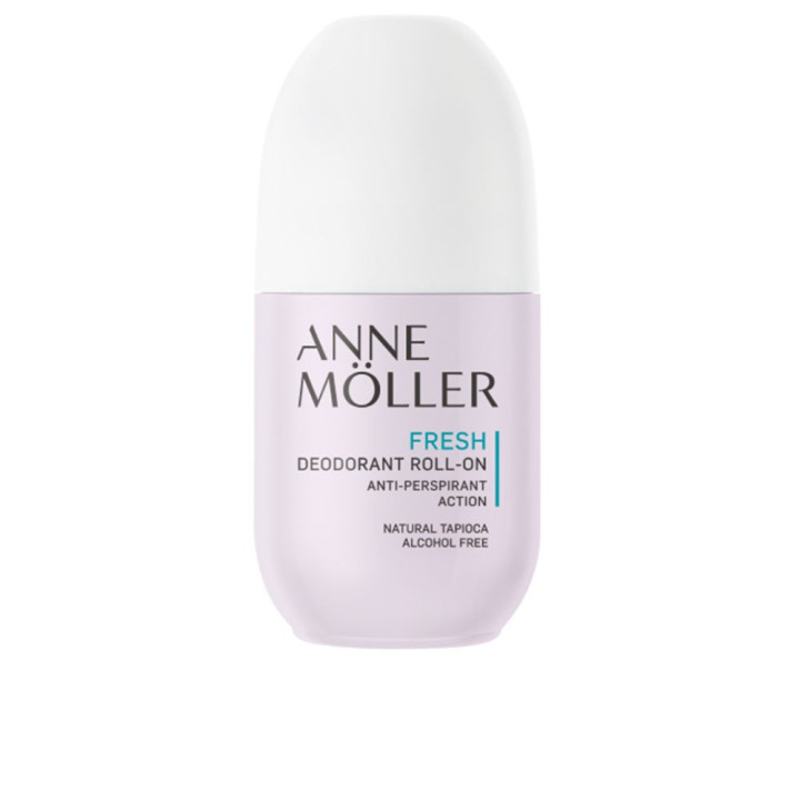 Deodorant roll-on delicat si revigorant cu efect de prospetime ANNE MÖLLER BODY ESSENTIALS FRESH 75 ml