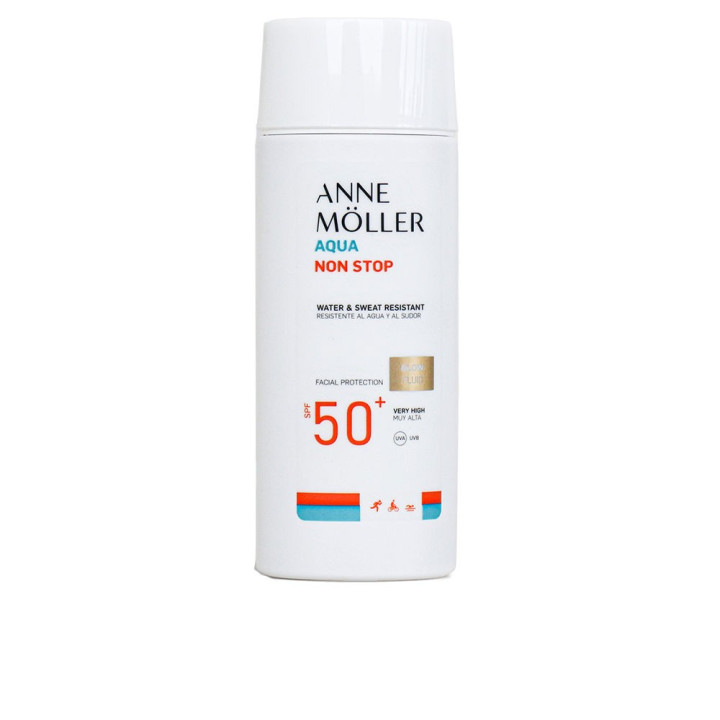 AQUA NON STOP water and sweat resistant glow fluid SPF50+ 75 ml