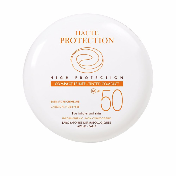 Pudra compacta cu protectie solara foarte ridicata Avene SOLAIRE COMPACTO SPF50 golden 10 g