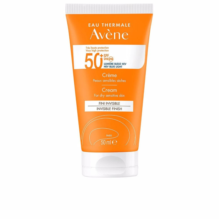 Protectie solara faciala cu textura invizibila Avene SOLAIRE HAUTE PROTECTION SPF50+ 50 ml