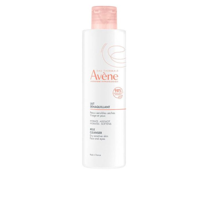 Lapte demachiant hidratant cu efect de curatare si calmare Avene LECHE 200 ml