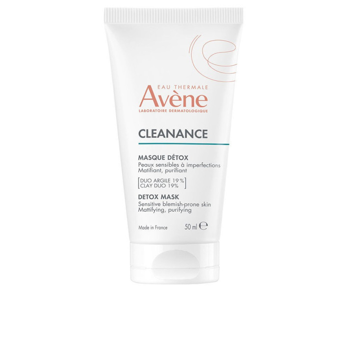 Masca faciala calmanta si matifianta pentru acnee, pori si puncte negre Avene CLEANANCE 50 ml