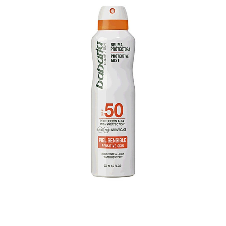 Spray cu protectie solara ridicata pentru pielea sensibila Babaria SOLAR PIEL SENSIBLE SPF50 200 ml