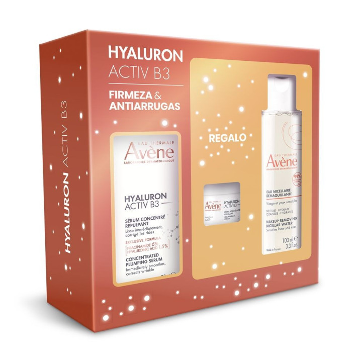 Set pentru ingrijirea tenului Avene HYALURON ACTIV B3 SÉRUM + MICELAR + CREMA 137 ml