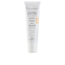 COUVRANCE fluid makeup base for sensitive skin #natural 30 ml