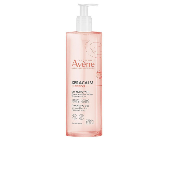 Gel hidratant de curatare pentru ten si corp Avene XERACALM NUTRITION 750 ml