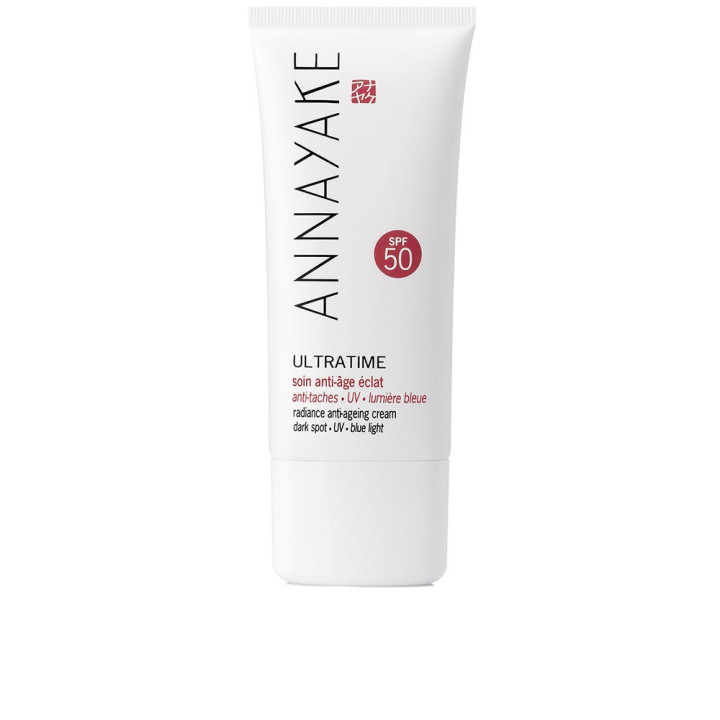 Crema hidratanta faciala anti-imbatranire cu protectie solara Annayake ULTRATIME SPF50 50 ml