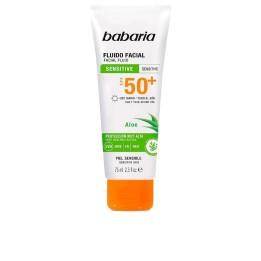 Fluid facial cu protectie solara ridicata Babaria FLUIDO FACIAL SPF50+ 75 ml