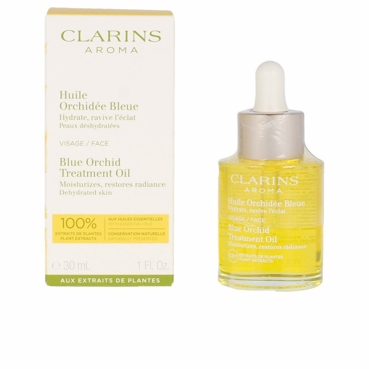 Ulei facial cu finisaj luminos CLARINS ACEITE ORQUÍDEA AZUL 30 ml