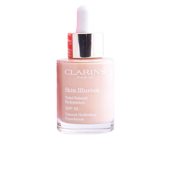 Fond de ten cu finisaj natural CLARINS SKIN ILLUSION SPF15 107 30 ml