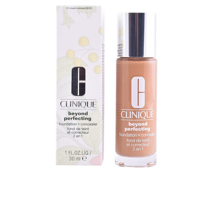 BEYOND PERFECTING foundation + concealer #21-cream caramel