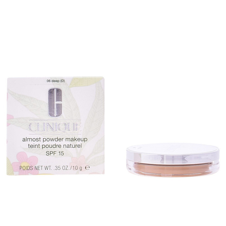 Pudra cu acoperire lejera CLINIQUE ALMOST POWDER SPF15 06 deep 10 g