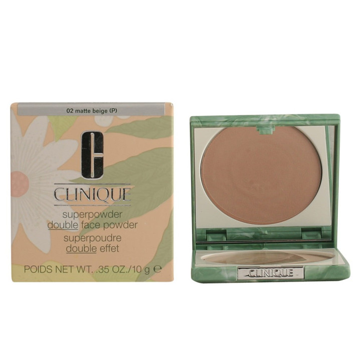Pudra compacta cu acoperire ridicata CLINIQUE SUPERPOWDER 02 matte beige 10 g