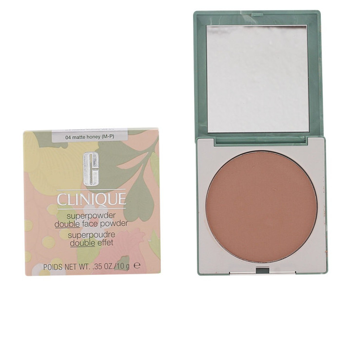 Pudra compacta cu acoperire ridicata CLINIQUE SUPERPOWDER 04 matte honey 10 g