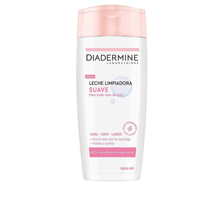 Lapte demachiant delicat pentru ten DIADERMINE LECHE LIMPIADORA FACIAL SUAVE 200 ml