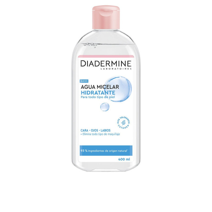 Apa micelara hidratanta pentru ten, ochi si buze DIADERMINE AGUA MICELAR HIDRATANTE 400 ml