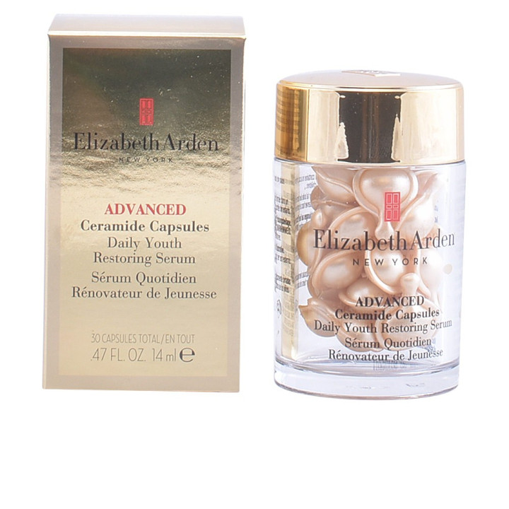 Ser facial sub forma de capsule cu ceramide pentru toate tipurile de ten Elizabeth Arden ADVANCED CERAMIDE 30 capsule