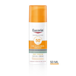 SUN PROTECTION oil control dry touch gel-cream color SPF50+ #light 50 ml