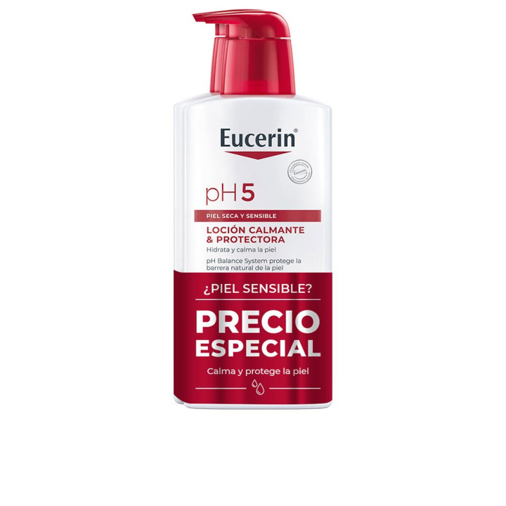 Set lotiune de corp cu efect hidratant si calmant Eucerin PH5 SKIN PROTECTION 2 x 400 ml