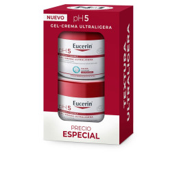 Set gel-crema de corp cu textura ultra-lejera Eucerin PH5 2 x 350 ml