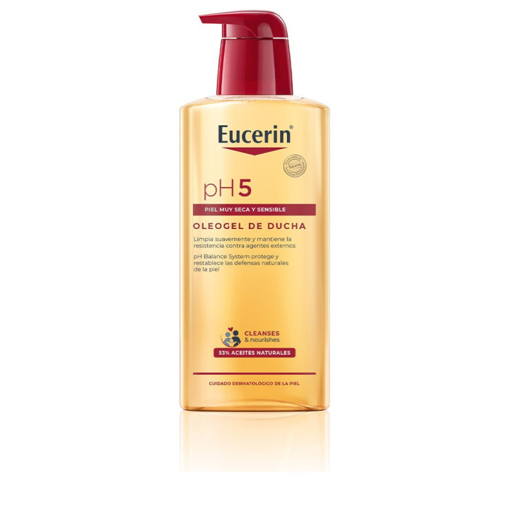 Ulei de dus pentru pielea sensibila si uscata Eucerin PH5 400 ml