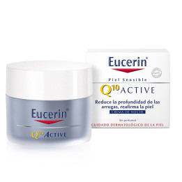 Crema faciala de noapte anti-imbatranire cu coenzima Q10, Eucerin 50 ml