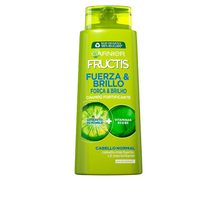 Sampon pentru fortifiere si stralucire Garnier FRUCTIS FUERZA &amp; BRILLO 690 ml