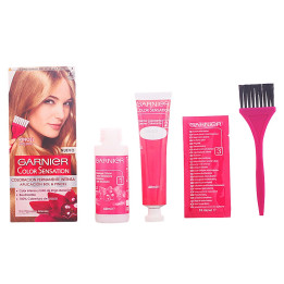 Vopsea de par permanenta cu extract de floare de trandafir Garnier COLOR SENSATION 7.0 blond 110 g
