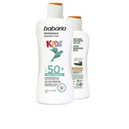 Set protectie solara pentru copii Babaria SOLAR INFANTIL SPF50+ LECHE 2 buc