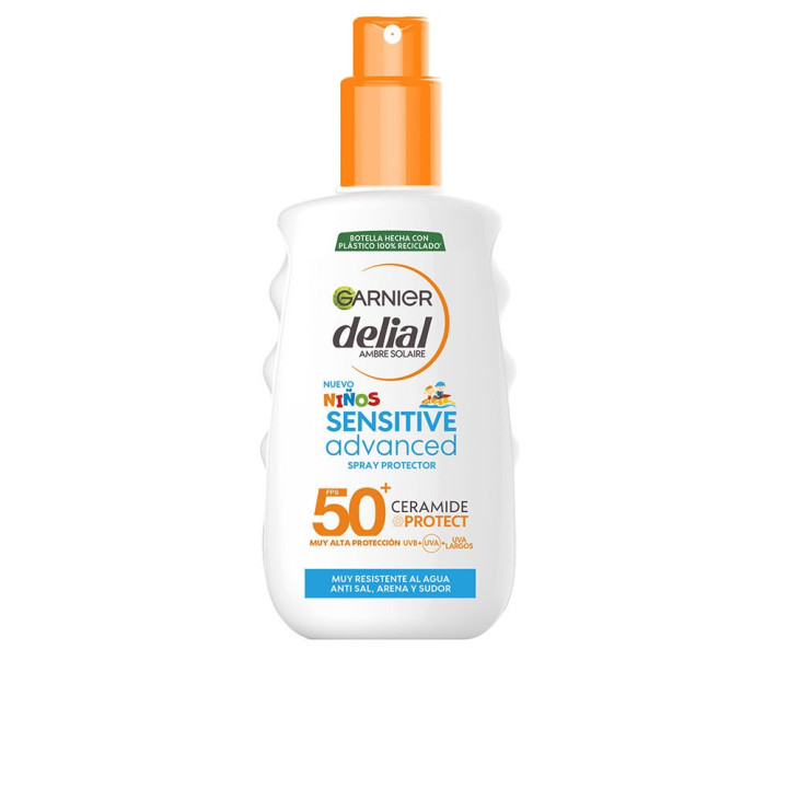 Spray cu protectie solara foarte mare pentru copii Garnier SENSITIVE ADVANCED SPF50+ 125 ml
