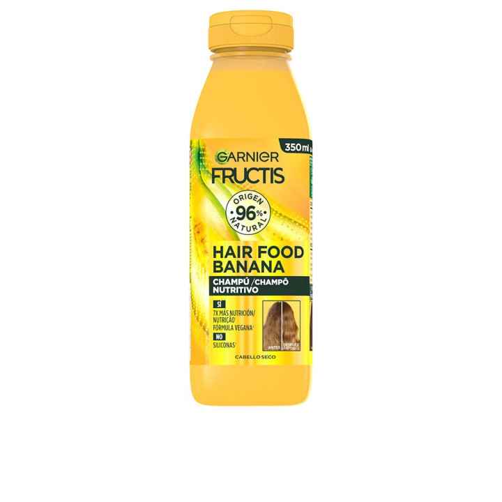 FRUCTIS HAIR FOOD banana champú ultra nutritivo 350 ml