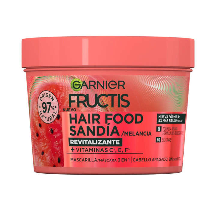 Masca de par revitalizanta cu pepene verde Garnier FRUCTIS HAIR FOOD 350 ml