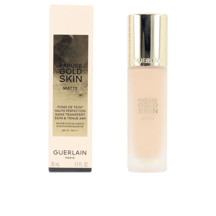 PARURE GOLD MATTE matte makeup foundation #1W 35 ml