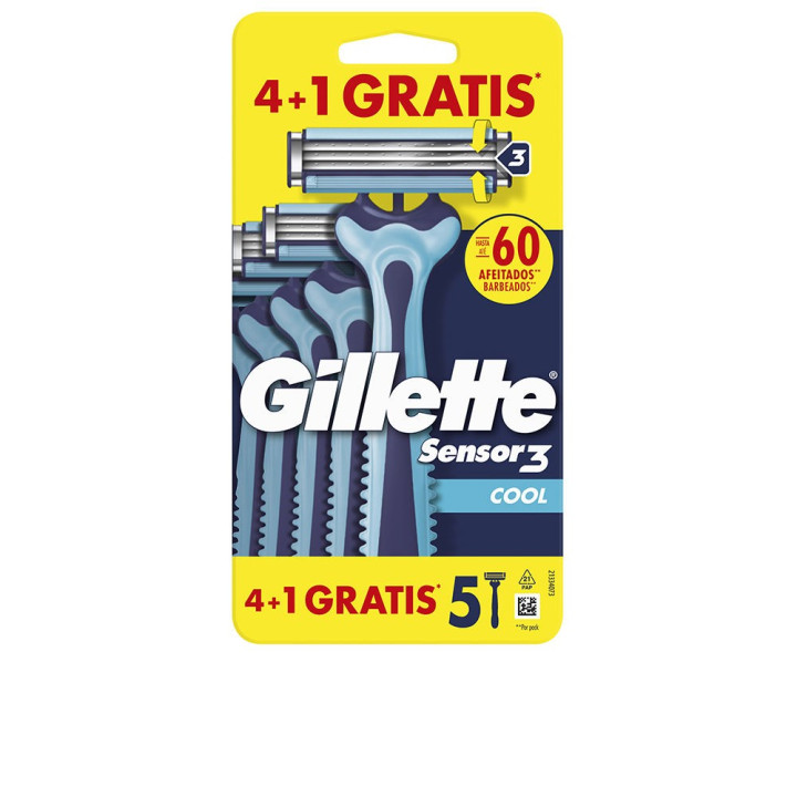 SENSOR3 COOL disposable razor blades, 4 units