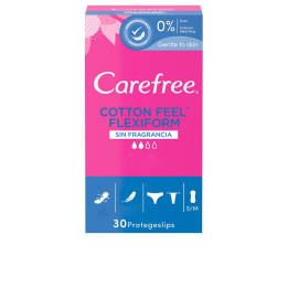 Absorbante zilnice Carefree Flexiform Pantyliners 30 buc