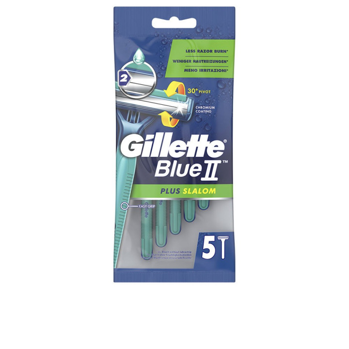 Set Aparate de ras Gillette BLUE II PLUS SLALOM 5 buc