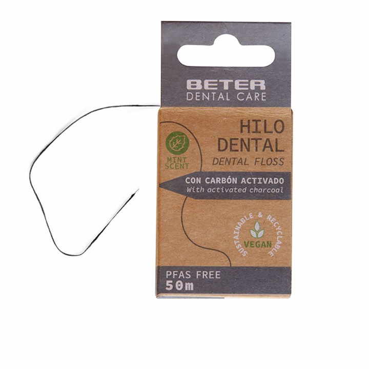 DENTAL FLOSS activated carbon 50 m 1 unit